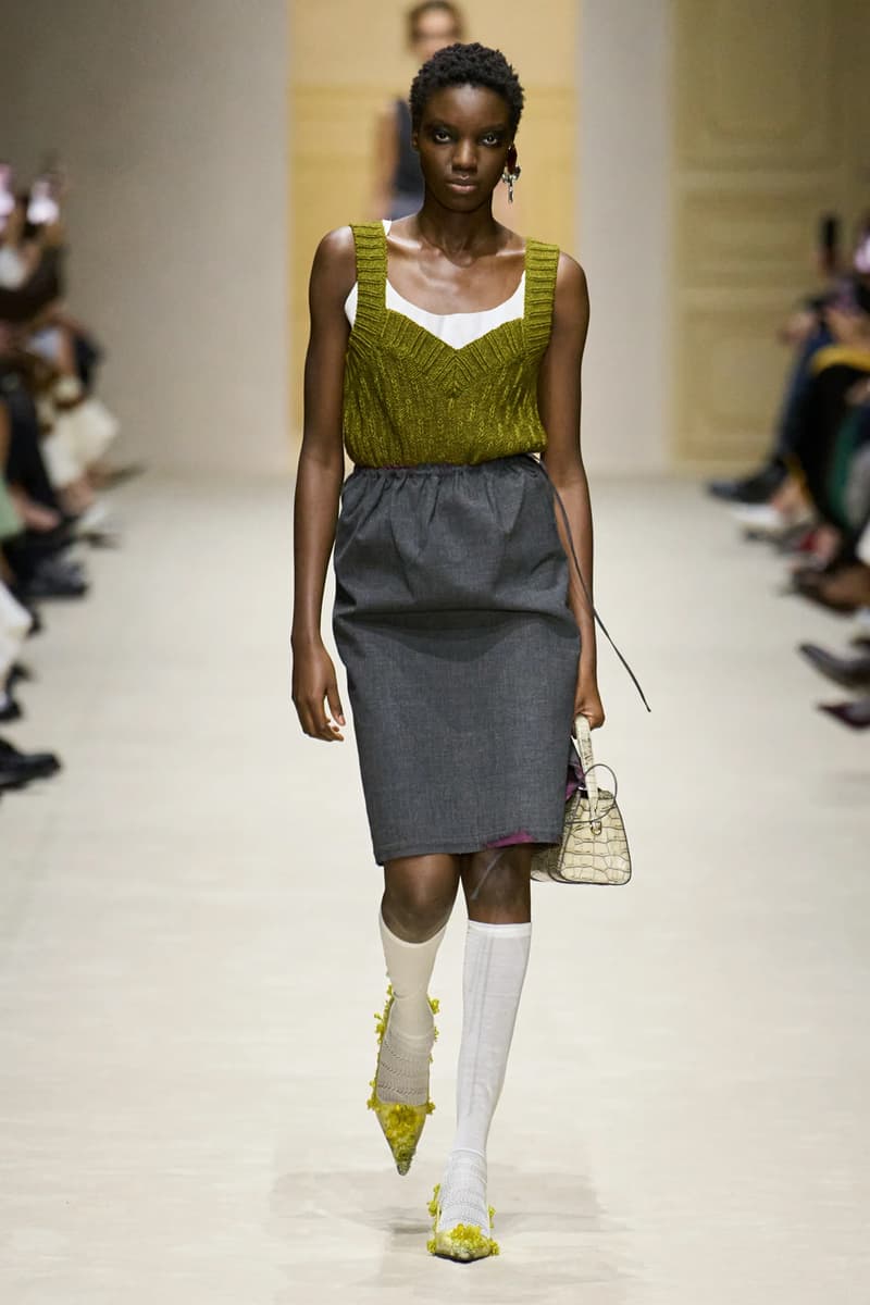 Prada Fall/Winter 2026 Womens Milan Fashion Week Runway Collection miuccia prada raf simons bella hadid