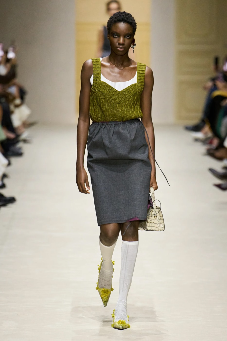 Prada Fall/Winter 2026 Womens Milan Fashion Week Runway Collection miuccia prada raf simons bella hadid