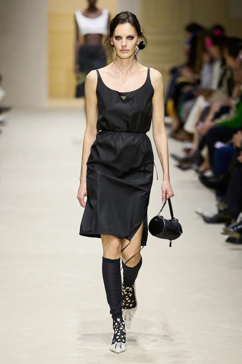 Prada Fall/Winter 2026 Womens Milan Fashion Week Runway Collection miuccia prada raf simons bella hadid