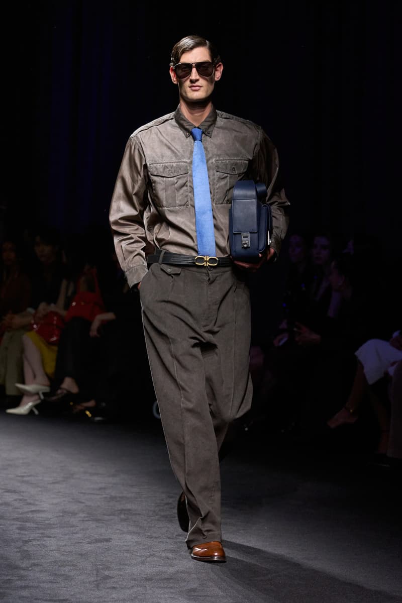 Ferragamo Fall Winter fw 2026 collection Milan Fashion Week Runway