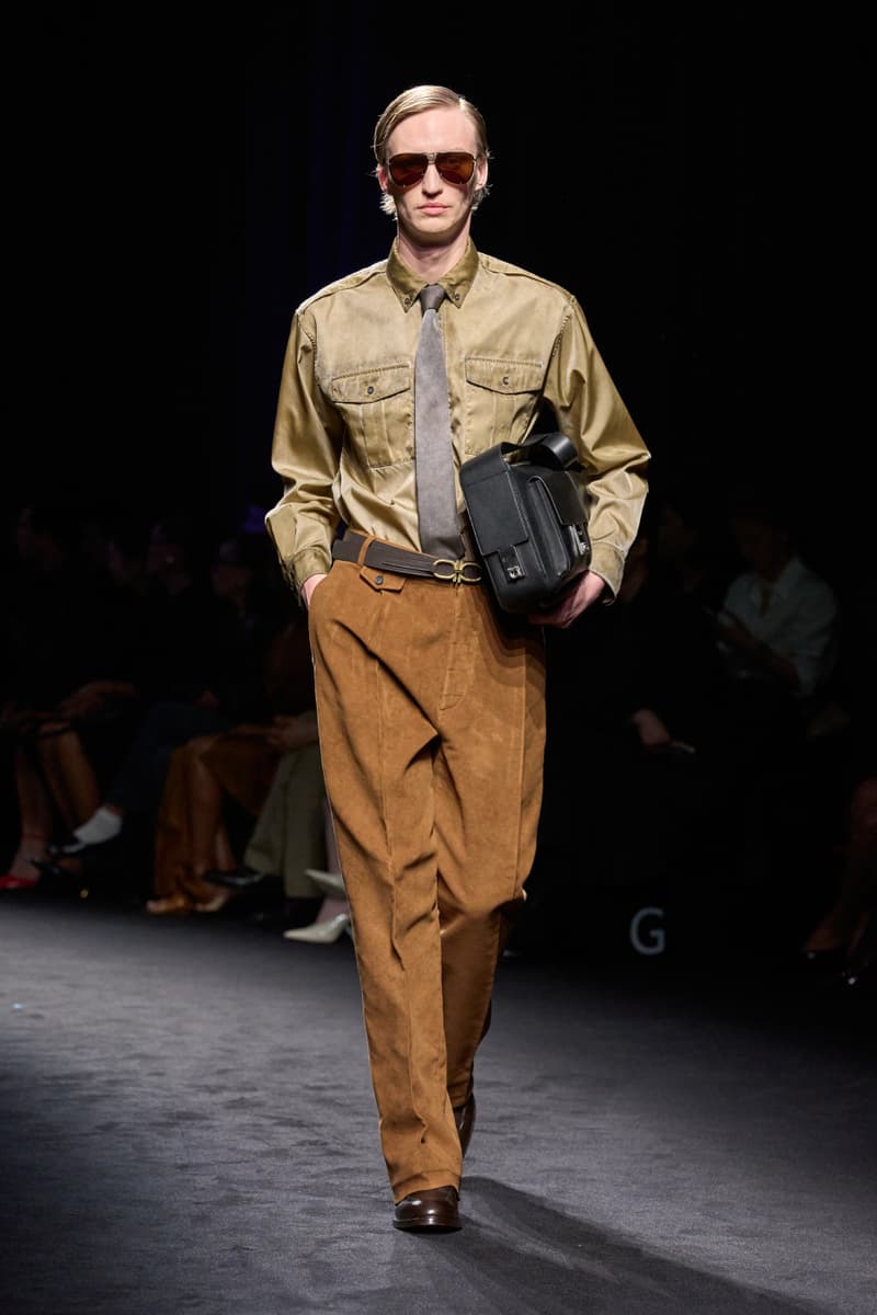 Ferragamo Fall Winter fw 2026 collection Milan Fashion Week Runway