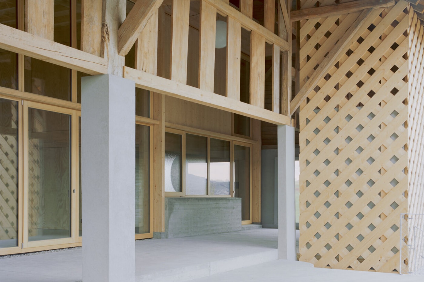 Bard Yersin Architectes The Inverted Farm Vuisternens-devant-Romont Switzerland