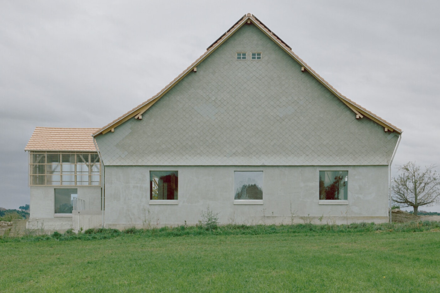 Bard Yersin Architectes The Inverted Farm Vuisternens-devant-Romont Switzerland