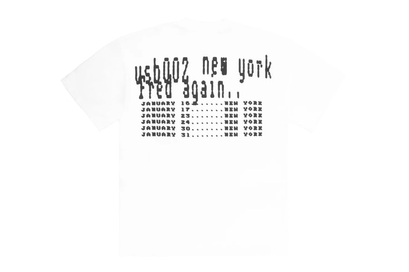 Cactus Plant Flea Market Teams Up With Fred Again.. for Exclusive Tour Merch