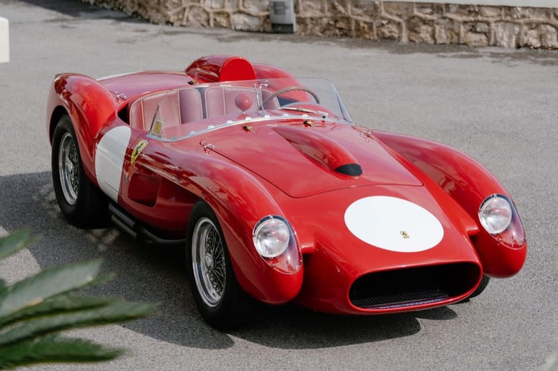 F1 Star Charles Leclerc Drives a $12 Million USD Ferrari 250 Testa Rossa as a Wedding Getaway Car