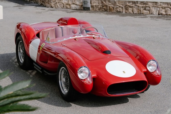 F1 Star Charles Leclerc Drives a $12 Million USD Ferrari 250 Testa Rossa as a Wedding Getaway Car formula one marriage monaco