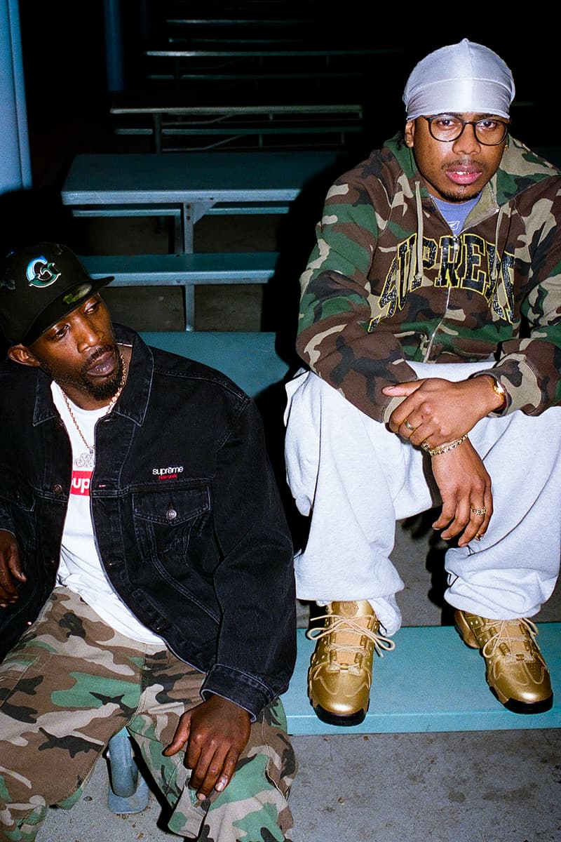 Supreme x Nike SB Air Max 2 CB '94 Low Spring 2026 Collaboration three colorways black white gold leather premium swoosh 