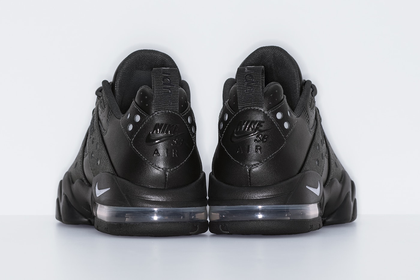 Supreme x Nike SB Air Max 2 CB '94 Low Spring 2026 Collaboration three colorways black white gold leather premium swoosh 