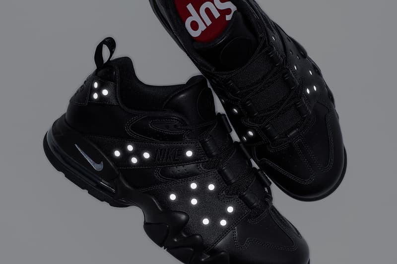 Supreme x Nike SB Air Max 2 CB '94 Low Spring 2026 Collaboration three colorways black white gold leather premium swoosh 