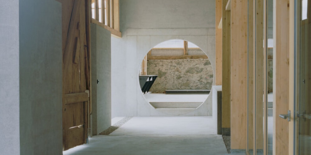 Rustic Outside, Radical Inside: The Inverted Farm by Bard Yersin Architectes