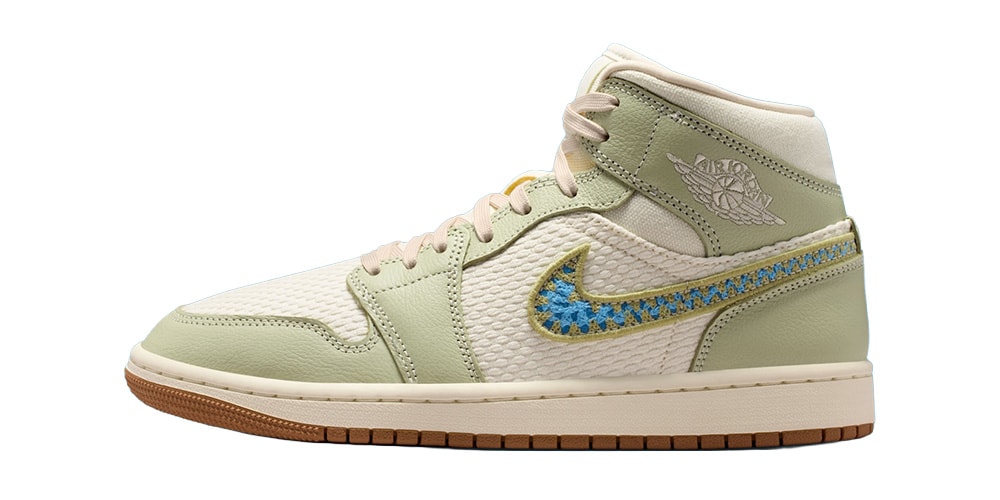 The Air Jordan 1 “Olive Aura” Pack Exudes Handcrafted Appeal
