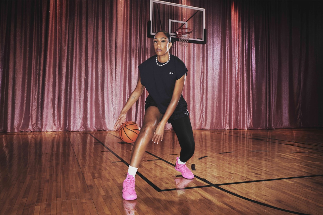 A'ja Wilson Nike A'Two Collection Interview Release Date basketball signature shoe a'pink wnba info store list pictures first look