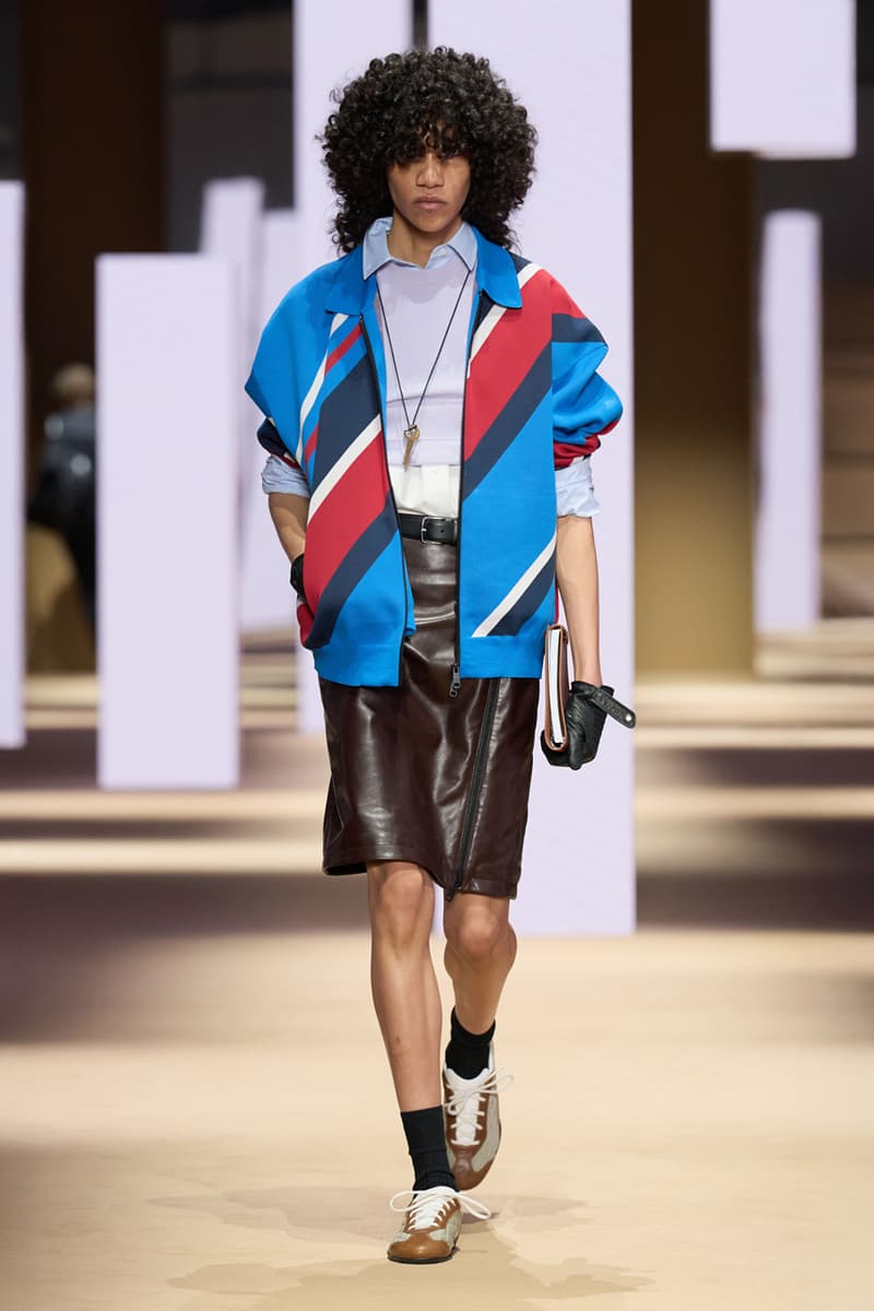 fila milano milan fashion week alistair carr fall winter 2026 runway collection track jacket blousons waterproof trousers color block boots sneakers sports style