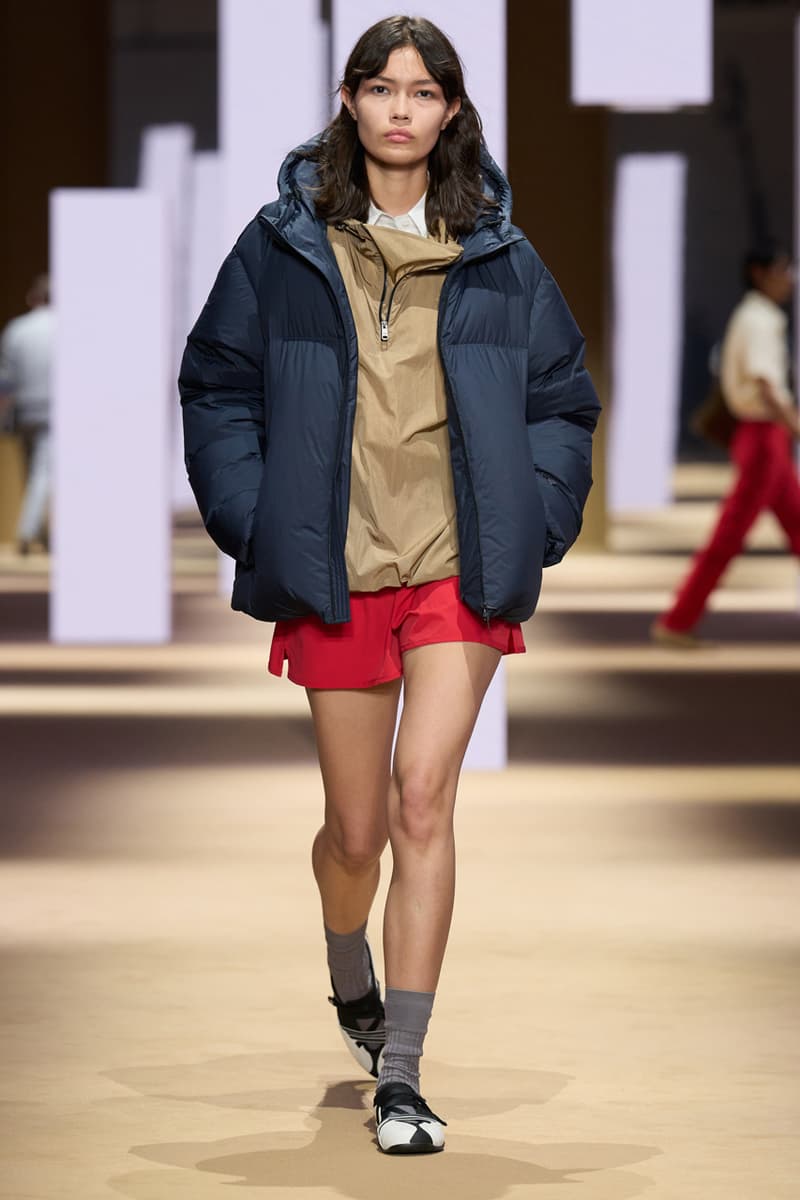 fila milano milan fashion week alistair carr fall winter 2026 runway collection track jacket blousons waterproof trousers color block boots sneakers sports style