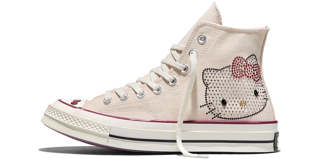 Hello Kitty and Converse Sparkle With the "Swarovski" Chuck Taylor 70