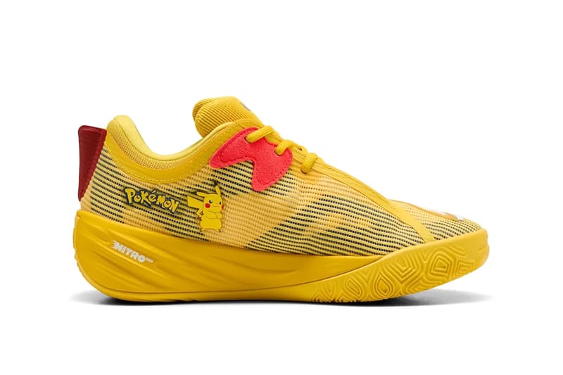 Pokémon x PUMA All-Pro Nitro 2 "Pikachu" Release Info 312843-01