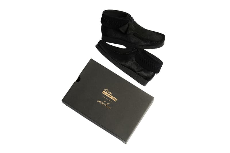 solebox Clarks Originals Wallabee black rose collaboration collection Release Info