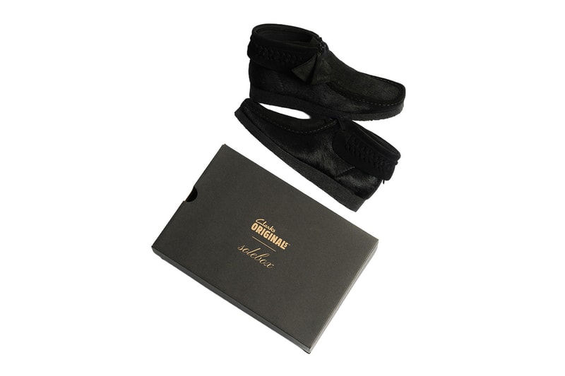 solebox Clarks Originals Wallabee black rose collaboration collection Release Info