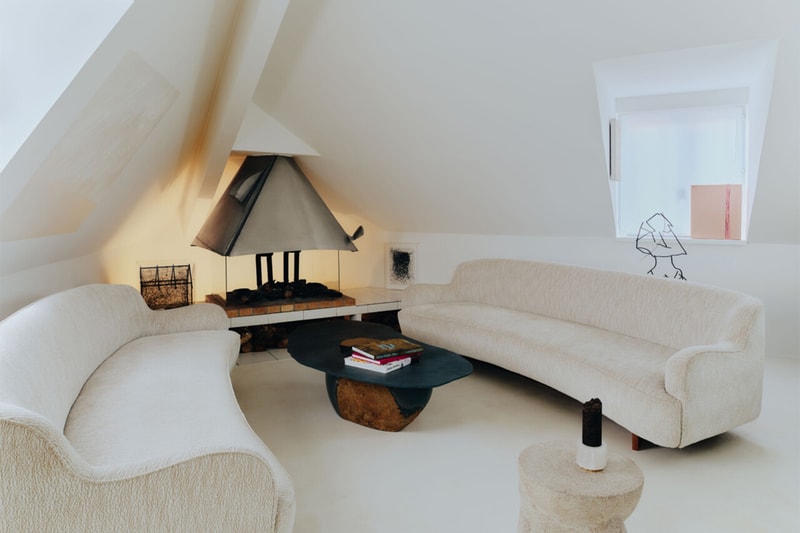 Sophie Dries Penthouse Triplex Apartment Paris France Interiors