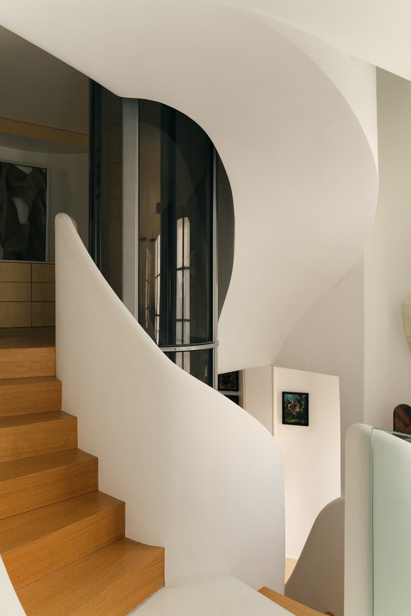 Sophie Dries Penthouse Triplex Apartment Paris France Interiors