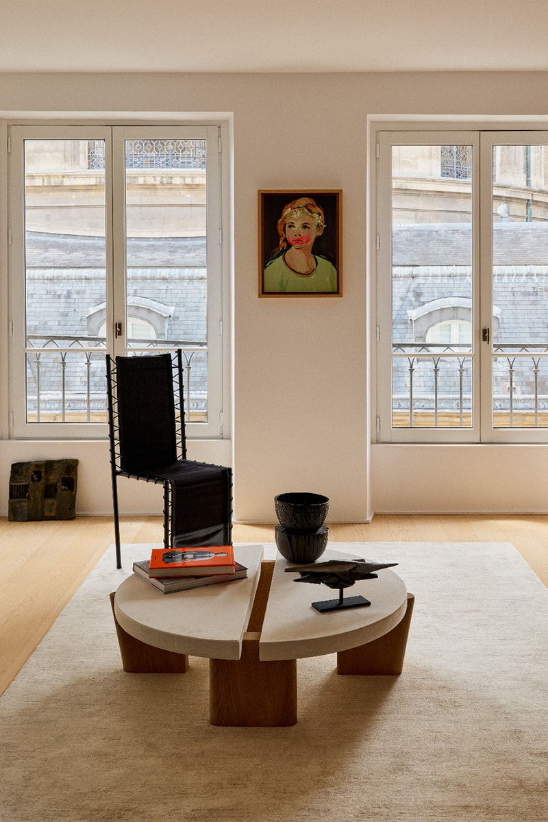 Sophie Dries Penthouse Triplex Apartment Paris France Interiors