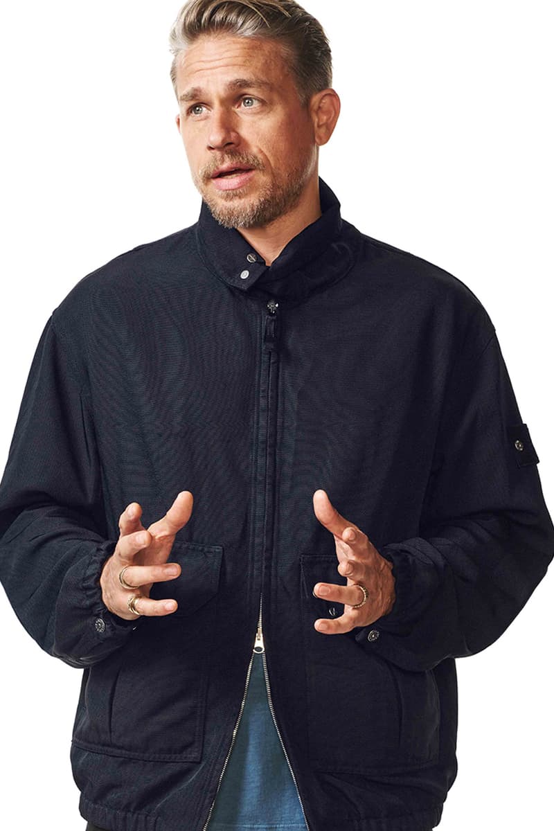 Stone Island Reveals SS26 Denim Research Collection lookbook charlie hunnam