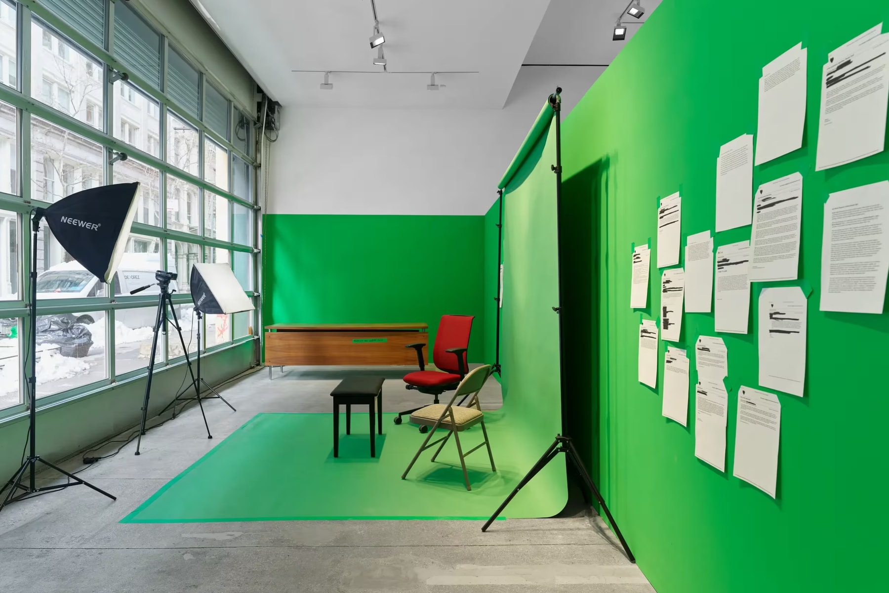 Anickya Yi and Josh Kline 'Studio Visit' Hauser & Wirth New York