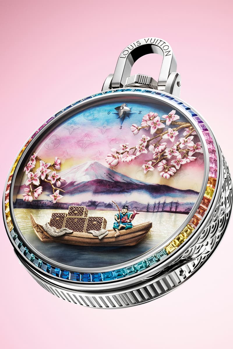 Louis Vuitton Escale au Mont Fuji Pocket Watch announcement images