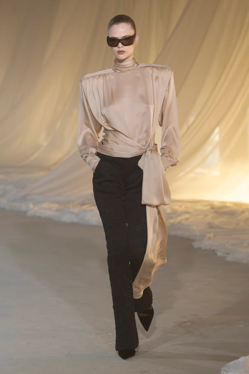 Balmain FW26 Collection Runway Antonin Tron Debut