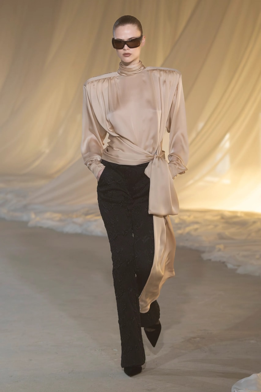 Balmain FW26 Collection Runway Antonin Tron Debut