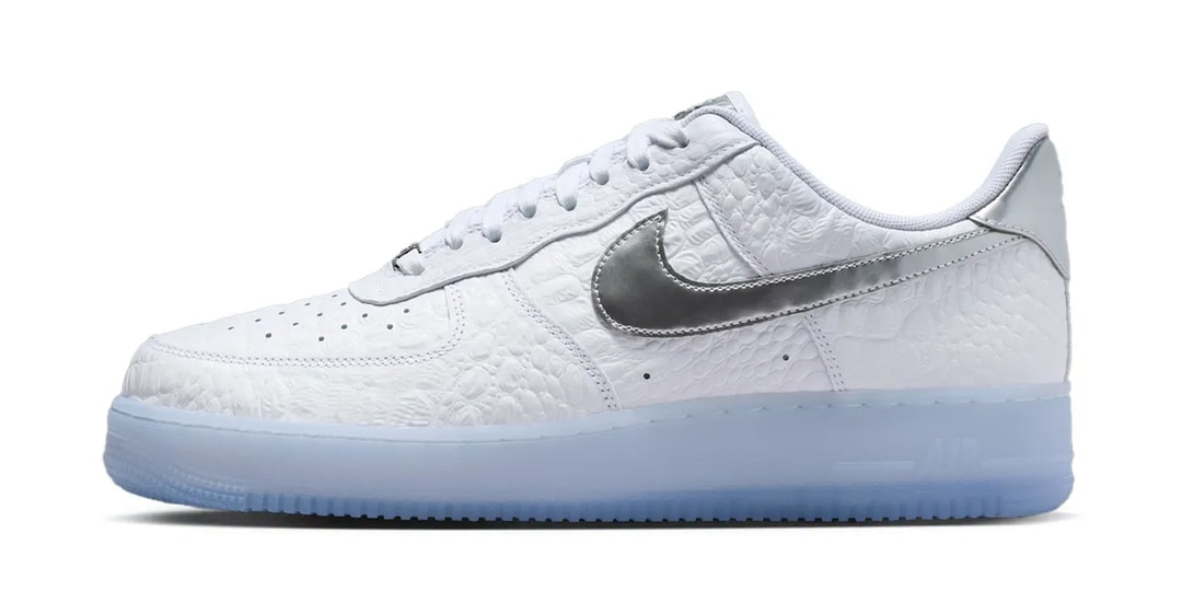 Nike Elevates a Classic With the Air Force 1 Low "White Croc"