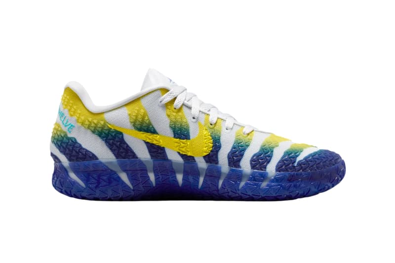 Nike Ja 3 “Murray State” Pure Platinum/Lightning-Dusty Cactus-Deep Royal Blue HF2793-004 Release Info Ja Morant