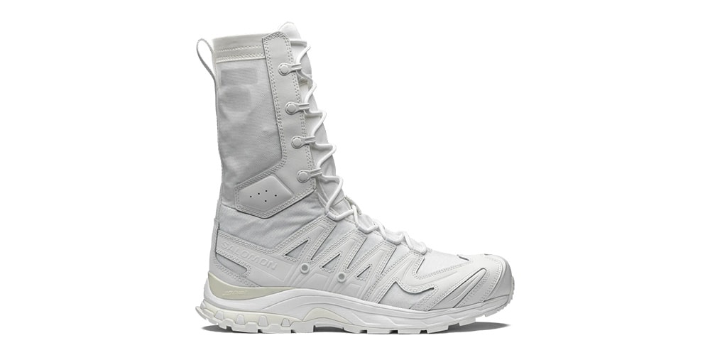 Rier Reconnects With Salomon for an All-White Duo