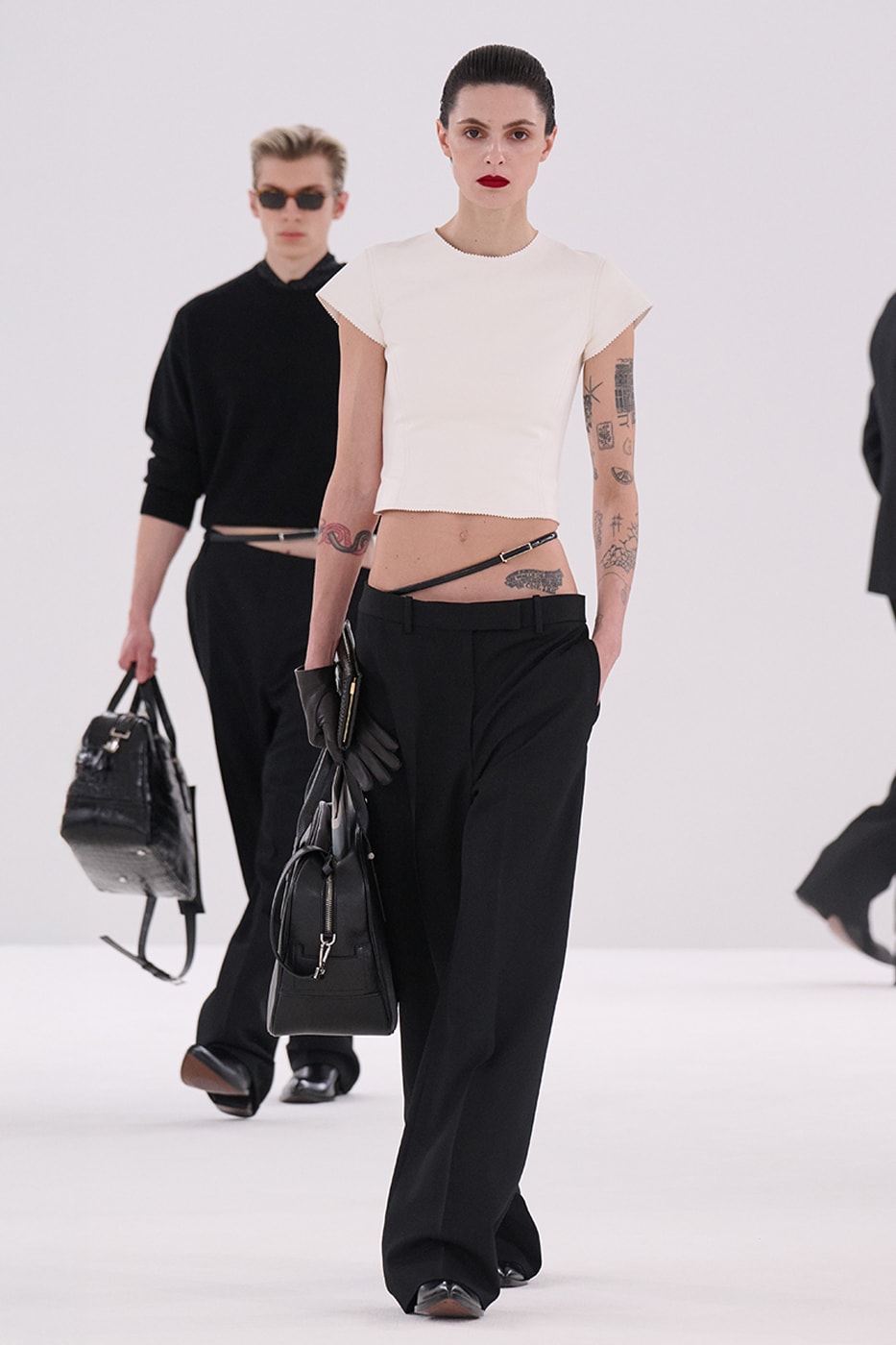 Tom Ford Haider Ackermann FW26 Paris Fashion Week Runway Collection looks Tom Ford FW26 Channels 'American Psycho' for a Masterclass in Sinister Seduction
