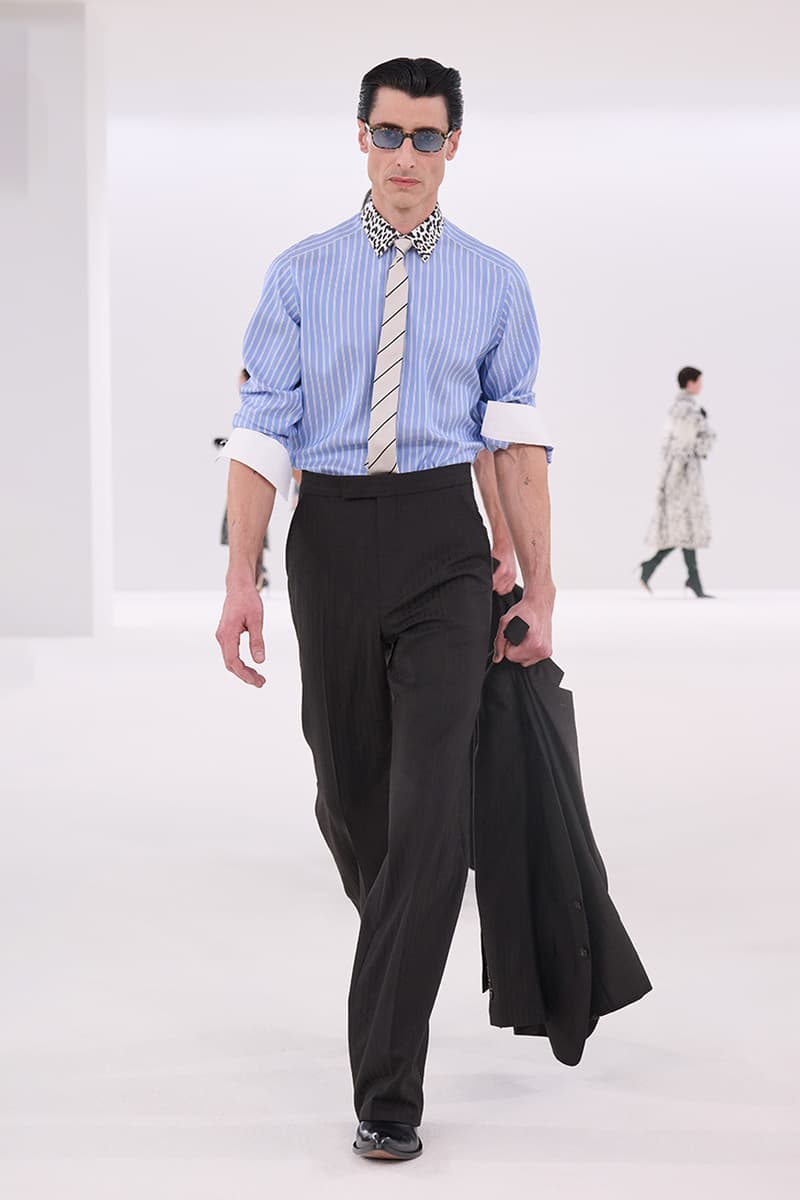 Tom Ford Haider Ackermann FW26 Paris Fashion Week Runway Collection looks Tom Ford FW26 Channels 'American Psycho' for a Masterclass in Sinister Seduction