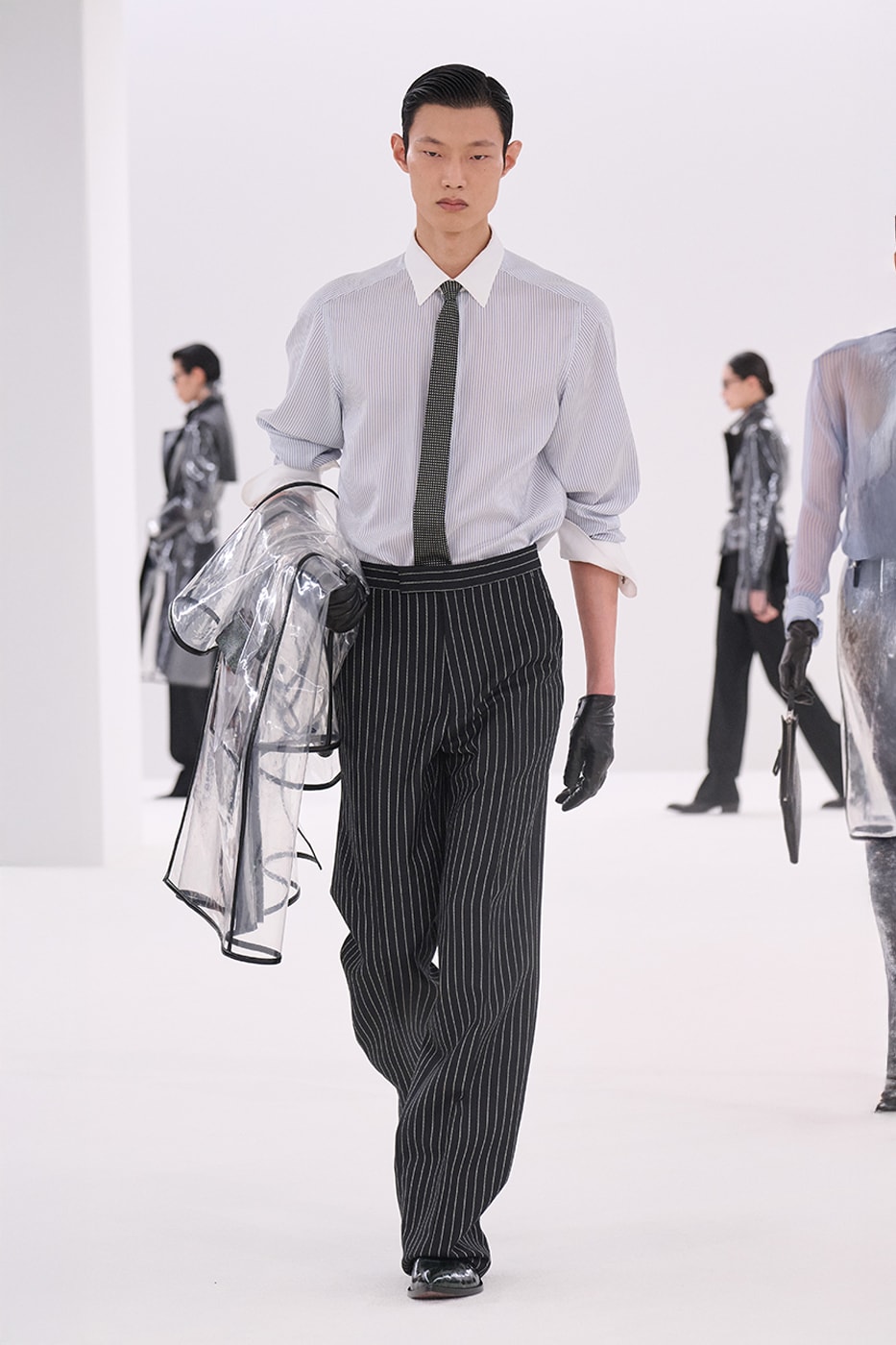 Tom Ford Haider Ackermann FW26 Paris Fashion Week Runway Collection looks Tom Ford FW26 Channels 'American Psycho' for a Masterclass in Sinister Seduction