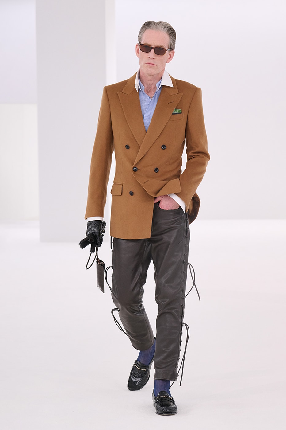 Tom Ford Haider Ackermann FW26 Paris Fashion Week Runway Collection looks Tom Ford FW26 Channels 'American Psycho' for a Masterclass in Sinister Seduction