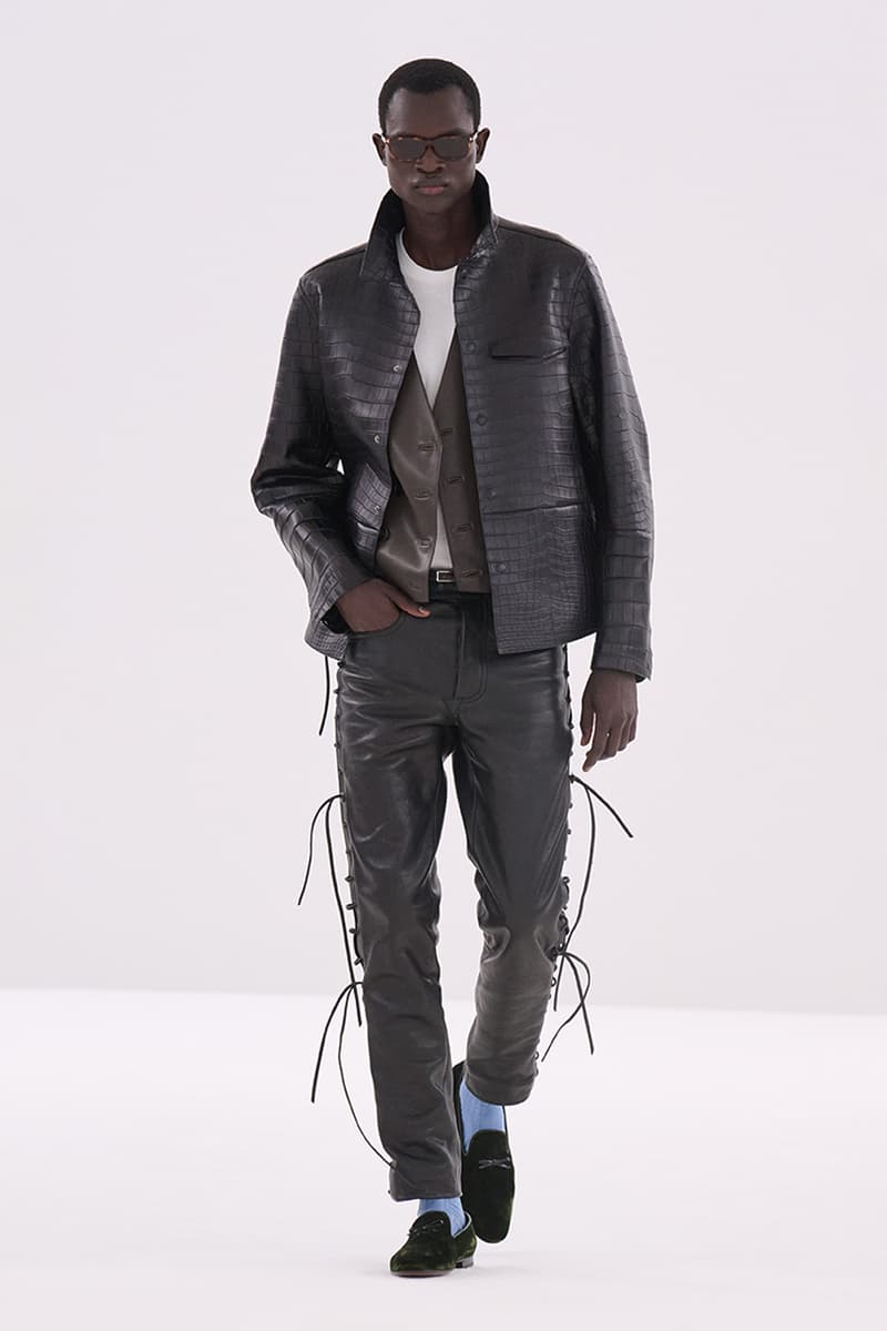 Tom Ford Haider Ackermann FW26 Paris Fashion Week Runway Collection looks Tom Ford FW26 Channels 'American Psycho' for a Masterclass in Sinister Seduction