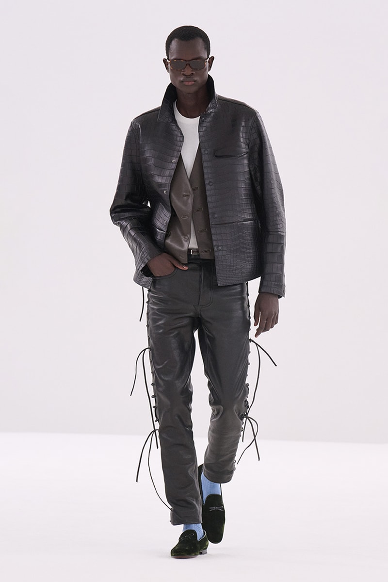 Tom Ford Haider Ackermann FW26 Paris Fashion Week Runway Collection looks Tom Ford FW26 Channels 'American Psycho' for a Masterclass in Sinister Seduction