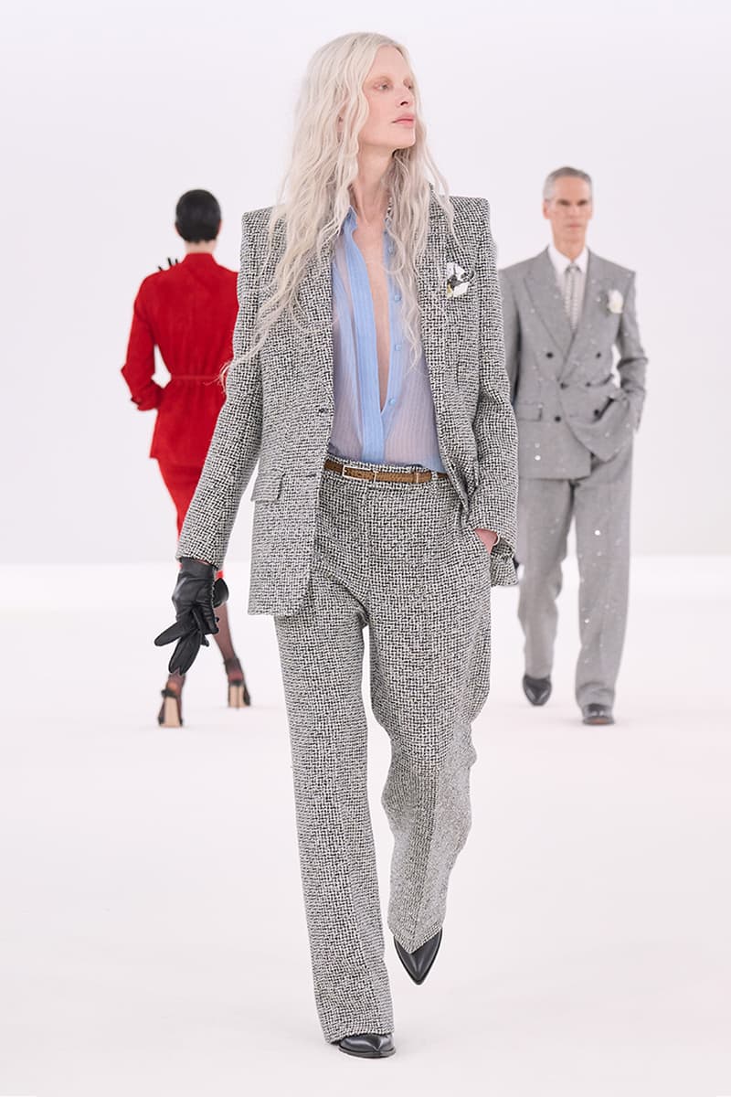 Tom Ford Haider Ackermann FW26 Paris Fashion Week Runway Collection looks Tom Ford FW26 Channels 'American Psycho' for a Masterclass in Sinister Seduction