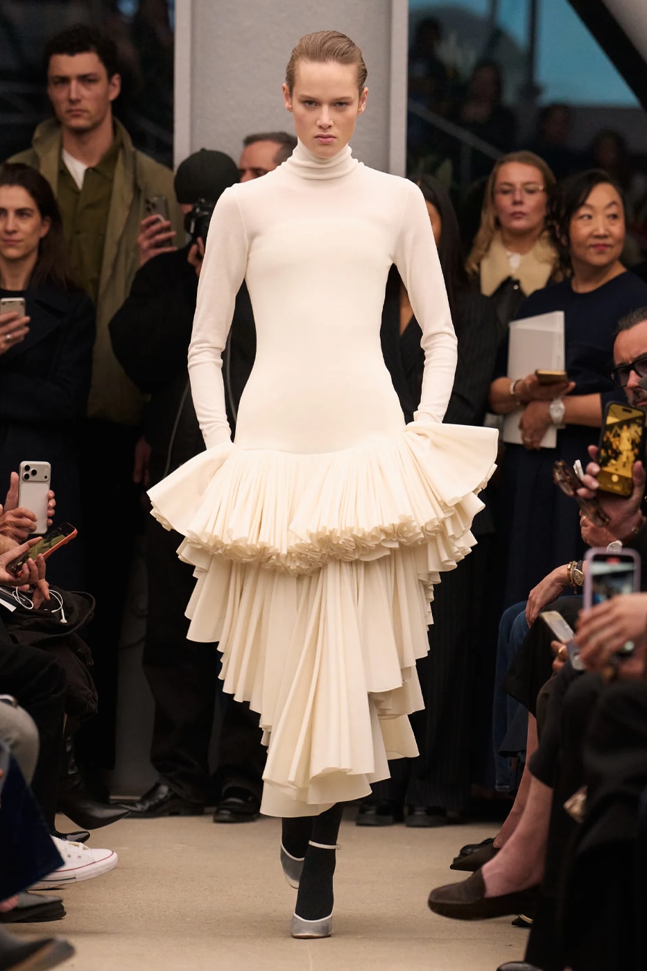 Pieter Mulier's Final Collection Delivers an Emotional Swan Song at Alaïa fall winter 2026 paris fashion week 