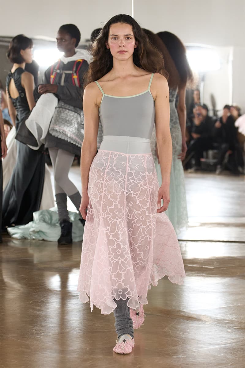 Cecilie Bahnsen Transforms the Runway Into a Dance Studio for Her FW26 "Practice" Collection