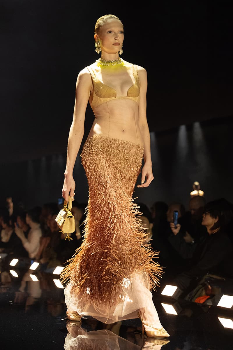 Daniel Roseberry Unlocks the Enigma of "The Sphynx" for Schiaparelli's Fall/Winter 2026 Collection paris fashion week