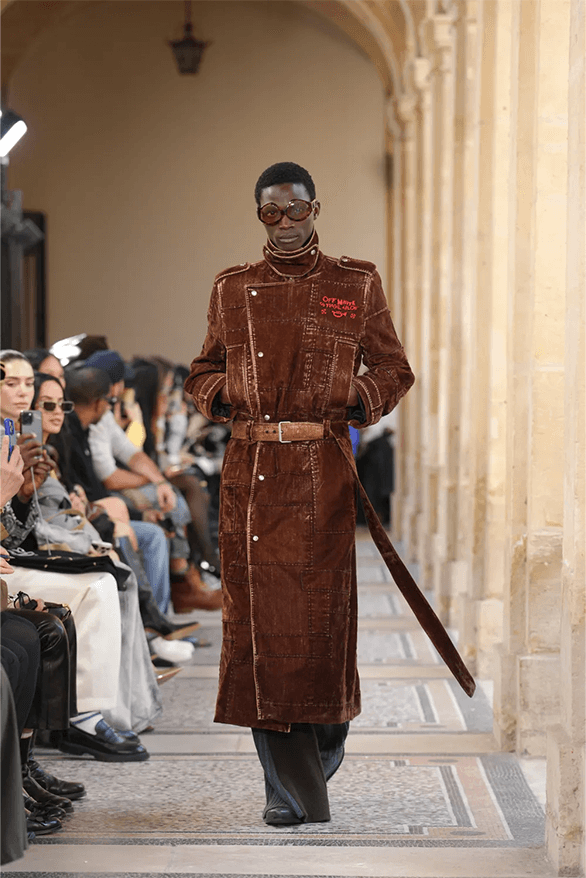 Off-White™ Fall Winter 2026 Paris Fashion Week menswear womenswear ib kamara runway