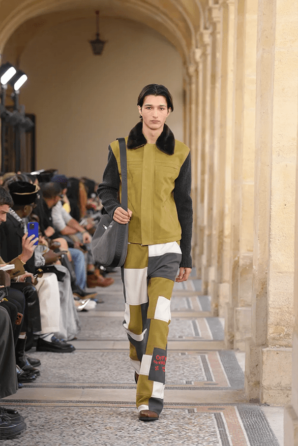 Off-White™ Fall Winter 2026 Paris Fashion Week menswear womenswear ib kamara runway
