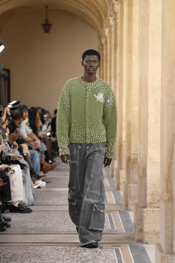 Off-White™ Fall Winter 2026 Paris Fashion Week menswear womenswear ib kamara runway