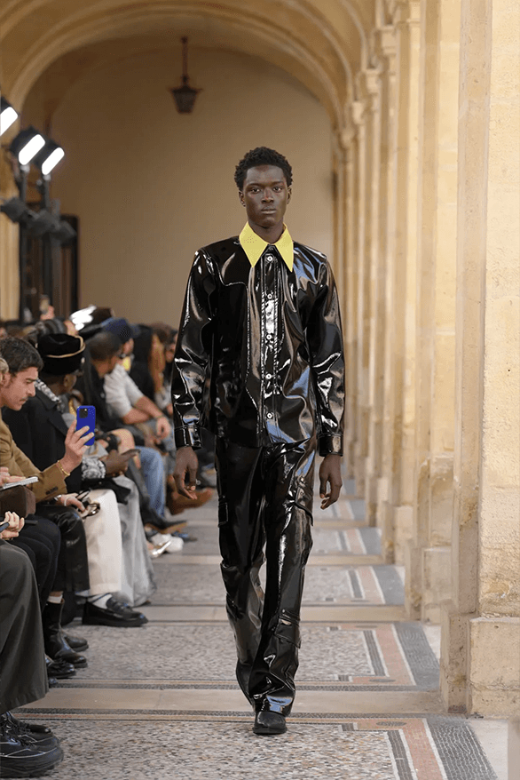 Off-White™ Fall Winter 2026 Paris Fashion Week menswear womenswear ib kamara runway