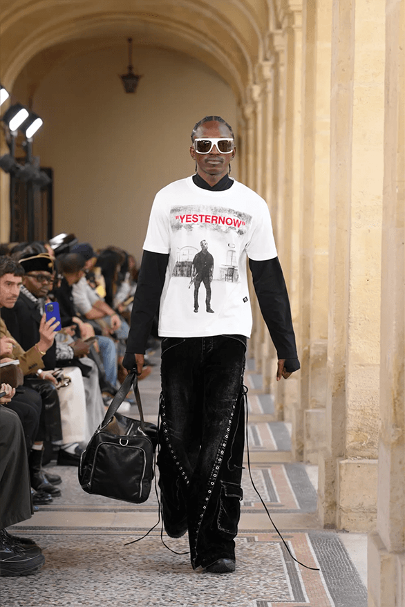 Off-White™ Fall Winter 2026 Paris Fashion Week menswear womenswear ib kamara runway