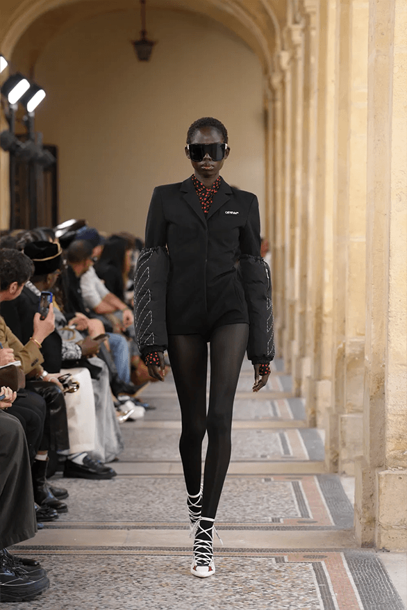 Off-White™ Fall Winter 2026 Paris Fashion Week menswear womenswear ib kamara runway