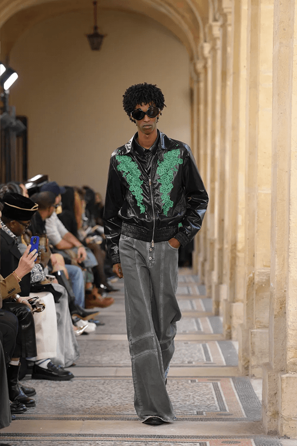 Off-White™ Fall Winter 2026 Paris Fashion Week menswear womenswear ib kamara runway